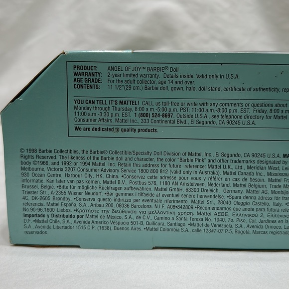 Angel of Joy Barbie - Picture 10 of 10